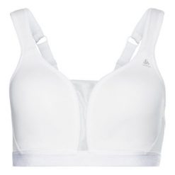 Soutien-Gorge de Sport Odlo High. Białe biustonosze sportowe damskie ODLO, bez wzorów. W wyprzedaży za 217.60 zł.