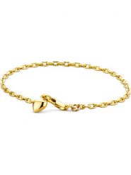 Revoni Złota bransoletka rozmiar: onesize. Żółte bransoletki damskie Revoni, złote. Za 2,037.83 zł.