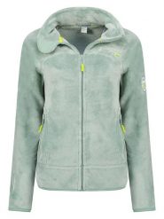 Geographical Norway Kurtka polarowa w kolorze miętowym rozmiar: XXL. Niebieskie kurtki damskie Geographical Norway, xxl, bez wzorów, z polaru, bez kaptura. Za 96.60 zł.
