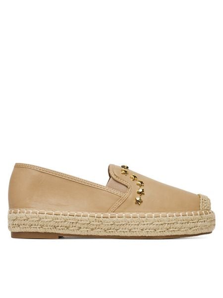 DeeZee Espadryle MSD53 Beżowy. Brązowe espadryle damskie DeeZee, bez wzorów, z materiału, bez obcasa. Za 99.99 zł.