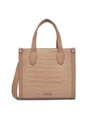 DeeZee Torebka DZE-S-015-07 Beżowy. Brązowe torebki klasyczne damskie DeeZee, ze skóry, bez dodatków. Za 139.99 zł.