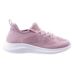 Buty Martes Emidy 92800595282 dziecięce różowe. Czerwone buty sportowe dziewczęce z materiału, bez zapięcia. Za 108.17 zł.