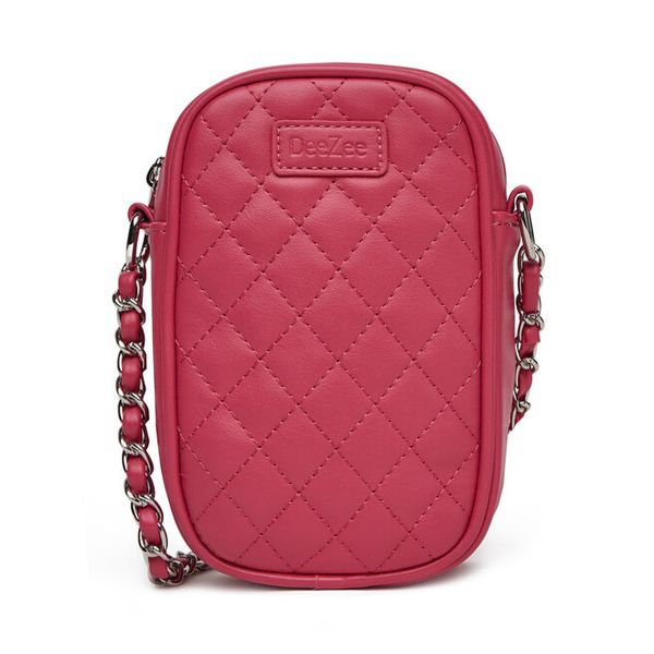 Torebka DeeZee. Czerwone listonoszki damskie DeeZee, bez wzorów, bez dodatków. Za 99.99 zł.