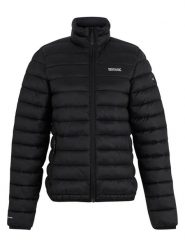 Regatta Kurtka pikowana "Marizion" w kolorze czarnym rozmiar: 38. Czarne kurtki damskie Regatta, bez wzorów, bez kaptura. Za 173.99 zł.