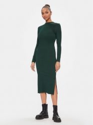 JDY Sukienka codzienna Filipa 15305343 Zielony Slim Fit. Zielone sukienki damskie JDY, bez wzorów, z syntetyku, bez ramiączek. Za 79.99 zł.