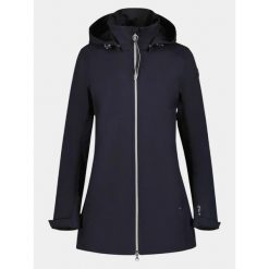 Kurtka softshell damska Luhta Erkkola. Niebieskie kurtki damskie Luhta, m, bez wzorów, z softshellu, bez kaptura. Za 579.00 zł.