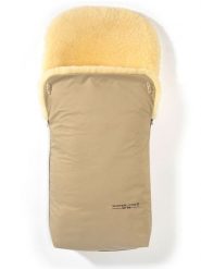 Hofbrucker Śpiworek "Putzi" w kolorze beżowym - 90 x 34 cm rozmiar: onesize. Brązowe akcesoria do wózków Hofbrucker, na lato. Za 726.48 zł.