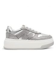 Steve Madden Sneakersy w kolorze srebrnym rozmiar: 37. Szare obuwie sportowe damskie Steve Madden, bez zapięcia. Za 223.46 zł.