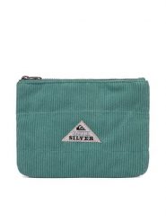 Quiksilver Kosmetyczka The Winter Cord EQWBP03008 Turkusowy. Niebieskie torebki klasyczne damskie Quiksilver, z materiału, bez dodatków. Za 79.99 zł.