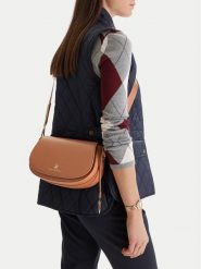 Beverly Hills Polo Club Torebka CEO-BHPC-S-001-07 Brązowy. Brązowe listonoszki damskie Beverly Hills Polo Club, bez wzorów, bez dodatków. Za 179.99 zł.