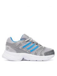 Adidas Sneakersy Control 5 Led Elastic Lace KK2616 Szary. Szare buty sportowe dziewczęce Adidas, z materiału, bez zapięcia. Za 349.99 zł.
