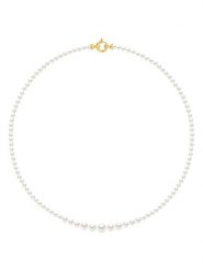 ATELIERS SAINT GERMAIN Naszyjnik perłowy w kolorze białym - dł. 55 cm rozmiar: onesize. Białe naszyjniki damskie ATELIERS SAINT GERMAIN, z perłą, złote. Za 817.99 zł.