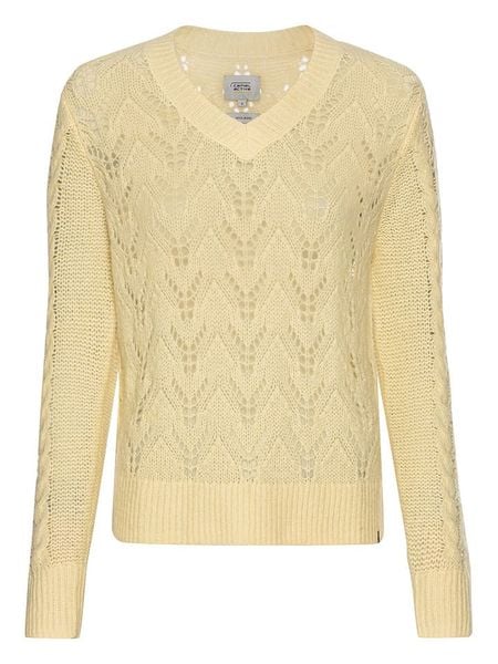 Camel Active Sweter w kolorze żółtym rozmiar: M. Żółte swetry klasyczne damskie Camel Active, m, z wełny, bez kołnierzyka. Za 143.83 zł.