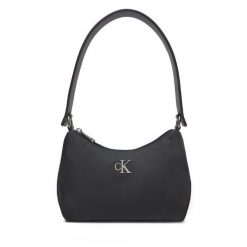 Torebka Calvin Klein Jeans. Czarne torebki klasyczne damskie Calvin Klein Jeans, z jeansu, bez dodatków. Za 219.99 zł.