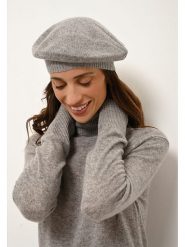 Just Cashmere Kaszmirowa czapka "Paris" w kolorze szarym rozmiar: onesize. Szare czapki damskie Just Cashmere, bez wzorów, z kaszmiru. Za 154.79 zł.