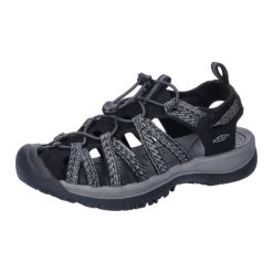 Damskie buty turystyczne Keen Whisper. Czarne obuwie trekkingowe damskie Keen, z materiału, bez zapięcia. Za 559.99 zł.