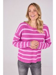 LIEBLINGSSTÜCK Sweter "Annika" w kolorze jasnoróżowo-różowym rozmiar: 38. Różowe swetry klasyczne damskie LIEBLINGSSTÜCK, z bawełny, bez kołnierzyka. Za 223.99 zł.