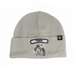 Czapka zimowa beanie Goorin Bros. Soft Rock Tiger 107-1798-SIL. Szare czapki damskie Goorin Bros, na zimę, bez wzorów. Za 169.00 zł.