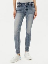 Armani Exchange Jeansy XW000129 AF12852 MB001 Niebieski Slim Fit. Niebieskie jeansy damskie Armani Exchange. Za 299.99 zł.