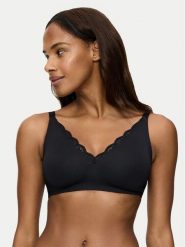 Triumph Biustonosz bezfiszbinowy Amourette 10210668 Czarny. Czarne biustonosze Triumph, bez wzorów, z syntetyku. Za 199.99 zł.