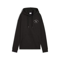 Damska bluza z kapturem PUMA Class o luźnym kroju PUMA Black. Czarne bluzy damskie Puma, bez wzorów, z kapturem. Za 269.00 zł.