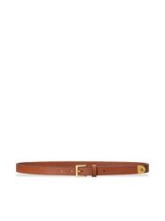 LAUREN RALPH LAUREN Pasek 412912036001 Brązowy. Brązowe paski damskie Lauren Ralph Lauren, bez wzorów, ze skóry. Za 304.99 zł.