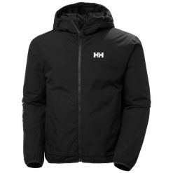Kurtka wodoodporna Helly Hansen Ervik Ins. Czarne kurtki damskie Helly Hansen, na zimę, s, bez wzorów, z poliesteru, bez kaptura. Za 839.10 zł.