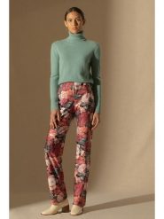 Perfect Cashmere Kaszmirowy golf w kolorze zielonym rozmiar: M. Zielone golfy damskie Perfect Cashmere, m, bez wzorów, z kaszmiru, bez ramiączek. Za 391.99 zł.