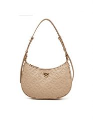 PINKO Torebka Half Moon Mini Fl PE 25 PLTT 102790 A1YB Beżowy. Brązowe torebki klasyczne damskie Pinko, ze skóry, bez dodatków. Za 899.99 zł.