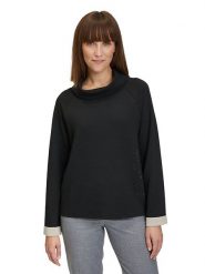 Betty Barclay Bluza w kolorze czarno-szarym rozmiar: 36. Czarne bluzy damskie Betty Barclay, bez wzorów, bez kaptura. Za 70.08 zł.