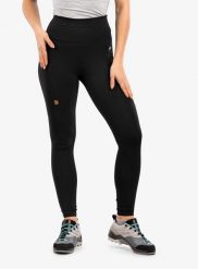 Legginsy damskie Fjallraven Abisko Tights. Czarne legginsy damskie Fjällräven, xs, bez wzorów, z materiału. Za 478.49 zł.