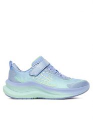 Skechers Sneakersy 303675L/LBMT Niebieski. Niebieskie buty sportowe dziewczęce Skechers, z materiału, bez zapięcia. Za 229.99 zł.