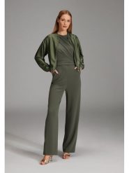 SWING Kurtka w kolorze khaki rozmiar: 42. Brązowe kurtki damskie Swing, bez wzorów, bez kaptura. Za 234.94 zł.