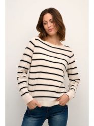 Cream Sweter w kolorze kremowo-czarnym rozmiar: S. Brązowe swetry klasyczne damskie Cream, s, bez kołnierzyka. Za 77.35 zł.