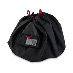 Torba worek na odzież sportową Acepac GROUND SHEET. Czarna torby sportowe ACEPAC, bez wzorów. Za 64.99 zł.