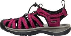 Buty Keen Fitness Pro Niebieskie. Czarne obuwie trekkingowe damskie Keen, z gumy, bez zapięcia. Za 444.30 zł.
