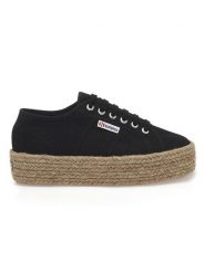Superga Sneakersy w kolorze czarnym rozmiar: 41. Czarne obuwie sportowe damskie Superga, bez zapięcia. Za 188.85 zł.