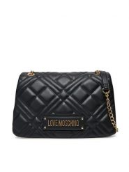 LOVE MOSCHINO Torebka JC4153PP0MLA0000 Czarny. Czarne torebki klasyczne damskie Love Moschino, ze skóry, bez dodatków. Za 649.99 zł.