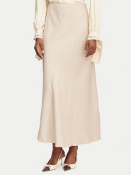 Rinascimento Spódnica maxi CFC0128467003 Beżowy Regular Fit. Brązowe spódnice damskie Rinascimento, l, bez wzorów, z syntetyku, maxi. Za 484.99 zł.