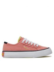 Pepe Jeans Tenisówki Ottis Basic G PGS30605 Pomarańczowy. Brązowe buty sportowe dziewczęce Pepe Jeans, z jeansu, bez zapięcia. Za 149.99 zł.