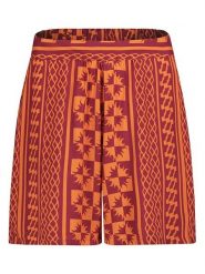 Sublevel Bermudy w kolorze pomarańczowo-jagodowym rozmiar: XL. Pomarańczowe szorty damskie Sublevel, bez wzorów, z wiskozy. Za 60.99 zł.