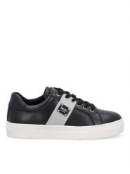 Liu Jo Skórzane sneakersy w kolorze czarnym rozmiar: 38. Czarne obuwie sportowe damskie Liu Jo, bez zapięcia. Za 184.89 zł.