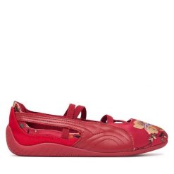 Baleriny Puma. Czerwone balerinki damskie Puma, bez wzorów. Za 399.99 zł.