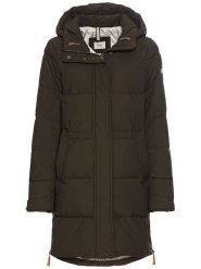 Camel Active Płaszcz zimowy w kolorze ciemnobrązowym rozmiar: 48. Zielone płaszcze damskie Camel Active, na zimę, bez wzorów, z puchu, bez kaptura. Za 575.45 zł.