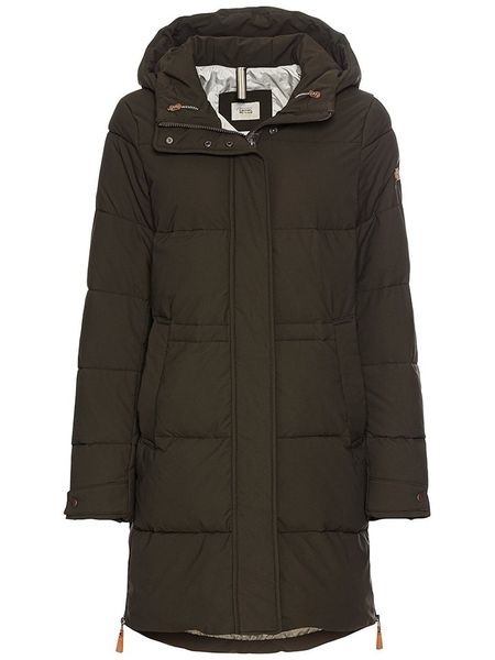 Camel Active Płaszcz zimowy w kolorze ciemnozielonym rozmiar: 46. Zielone płaszcze damskie Camel Active, na zimę, bez wzorów, z puchu, bez kaptura. Za 592.99 zł.