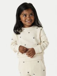 NAME IT Bluza 13238718 Beżowy Regular Fit. Brązowe bluzy dziewczęce Name it, bez wzorów, z bawełny, bez ramiączek, bez kaptura. Za 69.99 zł.