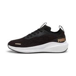 Buty do biegania Puma Skyrocket Lite Engineered. Czarne obuwie sportowe damskie Puma, bez zapięcia, do biegania. Za 285.50 zł.