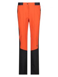 Cmp Spodnie trekkingowe w kolorze pomarańczowo-czarnym rozmiar: 40. Czarne spodnie dresowe damskie CMP, bez wzorów, z materiału, outdoorowe. Za 181.76 zł.