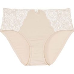 Figi maxi bonprix piaskowy-ecru. Brązowe figi bonprix. Za 24.99 zł.