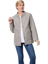 WITT WEIDEN Kurtka przejściowa w kolorze szarym rozmiar: 38. Szare kurtki damskie WITT WEIDEN, bez wzorów, bez kaptura. Za 104.99 zł.